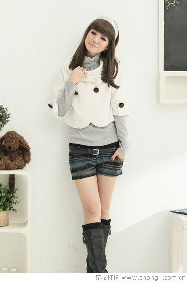 短款外套 矮个女孩的美丽魔法棒 短款外套 矮个女孩的美丽魔法棒